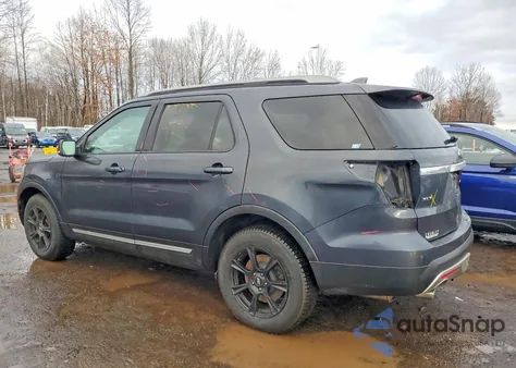 2017 Ford Explorer Xlt z USA, uszkodzony, nr VIN 1FM5K8D88HGA65997